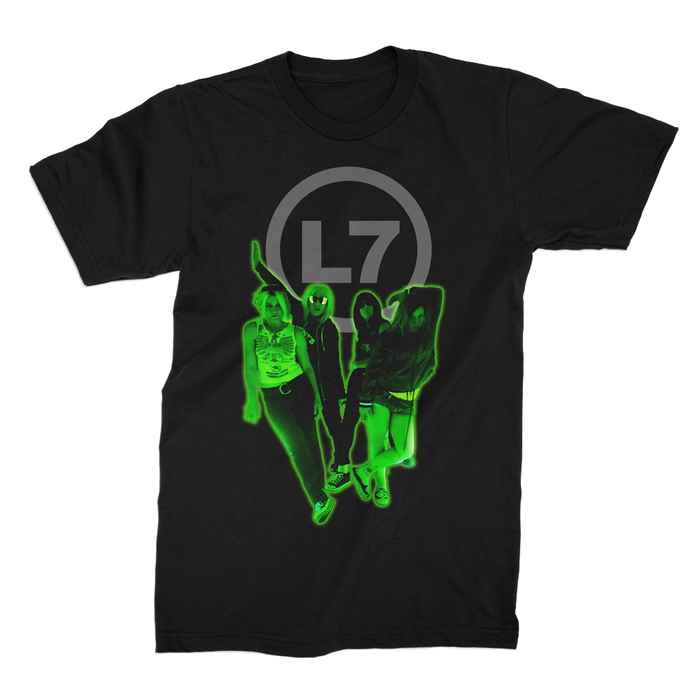 Glow Cut Out Tee (Black)