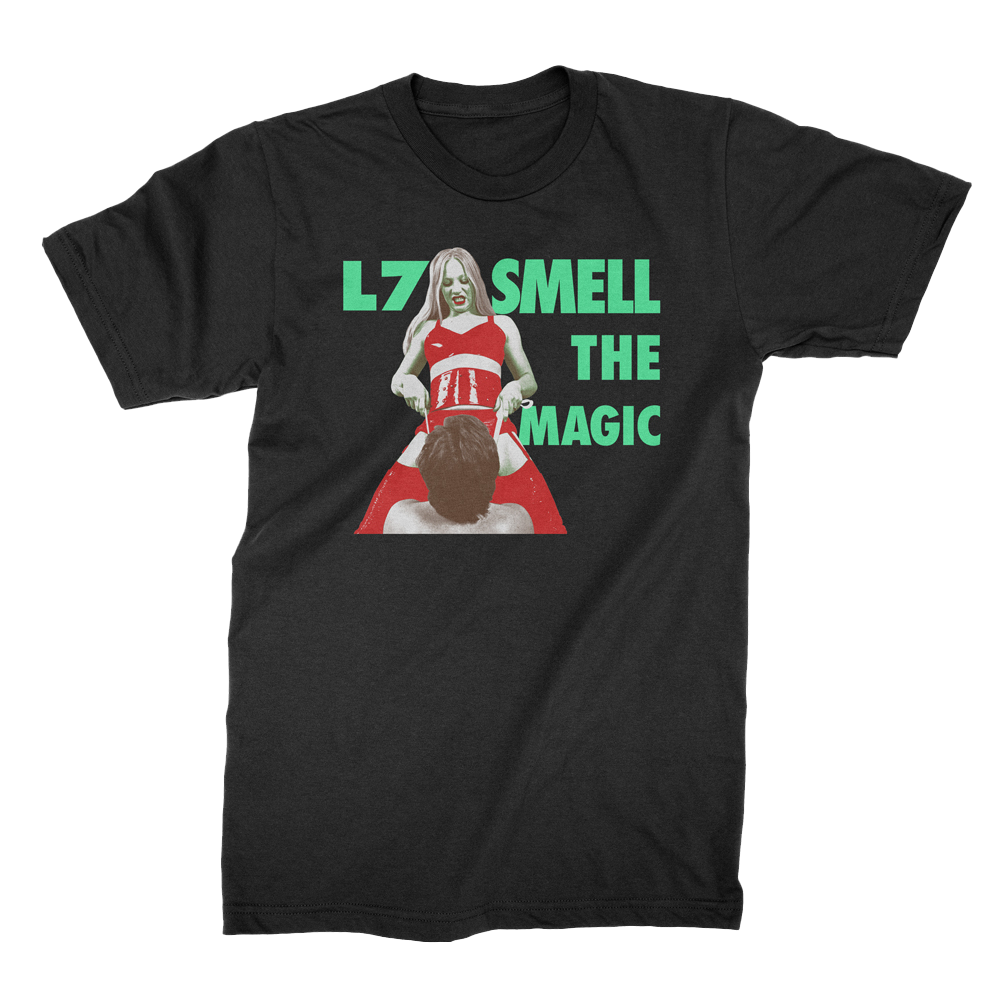 L7 SMELL THE MAGIC Tシャツ Lサイズ　ビンテージ　バンド Smell The Magic Tee (Black) – L7 Store