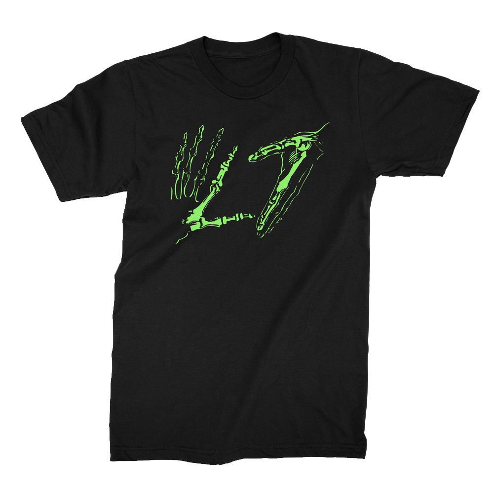 Green Hands Tee (Black) – L7 Store