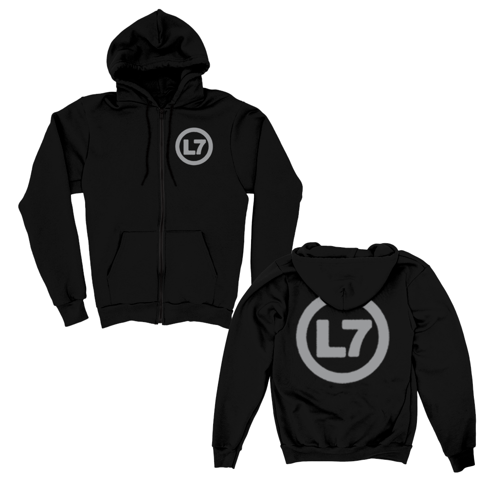 Spray Logo Hoodie (Black)