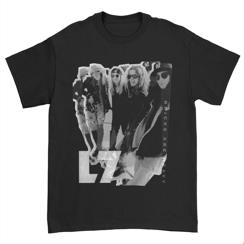 B&W 3D Band Tee (Black)