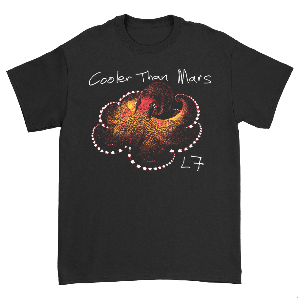 Cooler Than Mars Octopus Tee (Black)