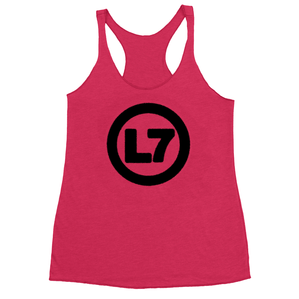 Spray Logo Womens Tank (Pink)