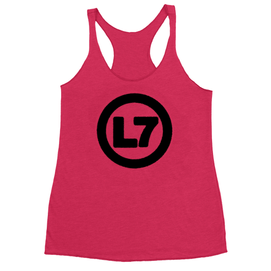 Spray Logo Womens Tank (Pink)