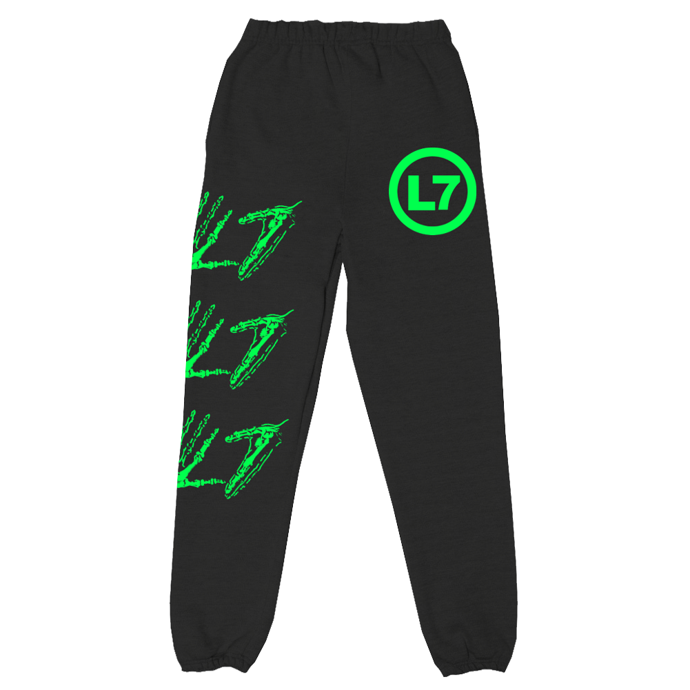 Skele Hands Sweat Pants (Black)
