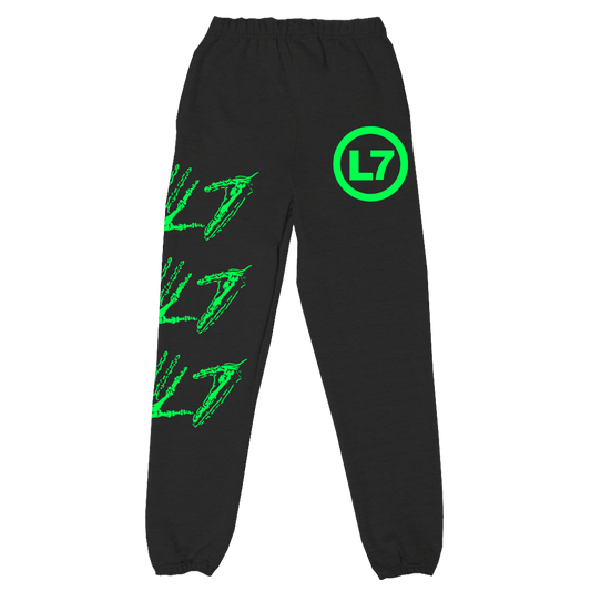 Skele Hands Sweat Pants (Black)