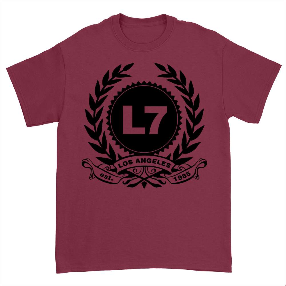 Crest Logo T-Shirt (Maroon)