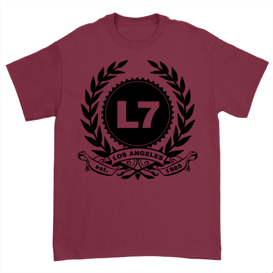 Crest Logo T-Shirt (Maroon)