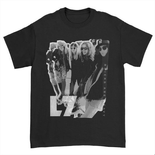B&W 3D Band Tee (Black)
