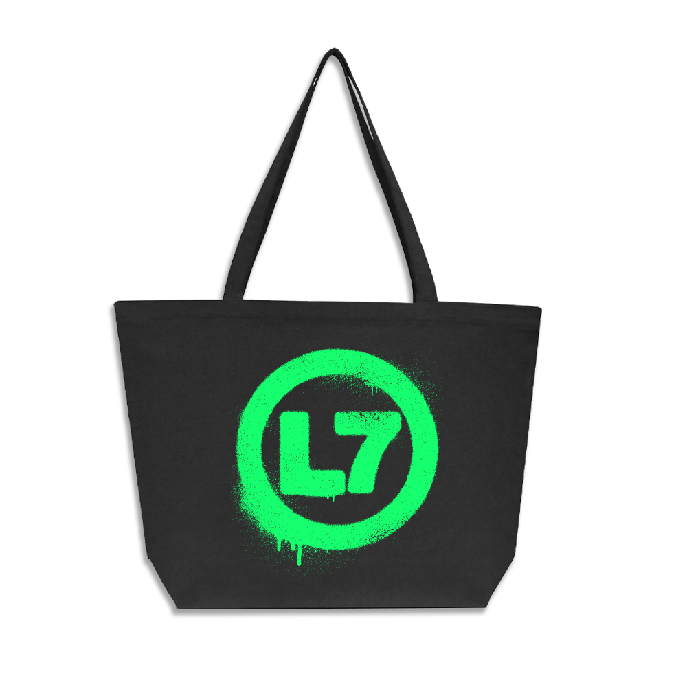 Spray Logo Oversized Tote Bag