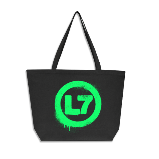 Spray Logo Oversized Tote Bag