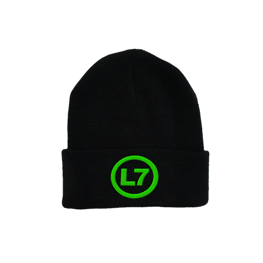 Circle Logo Beanie (Black)