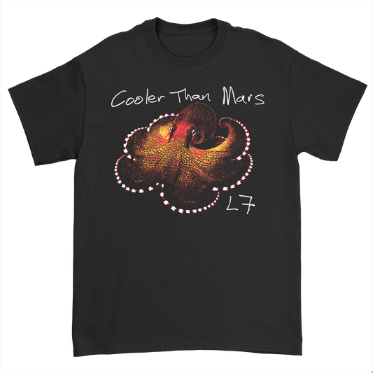 Cooler Than Mars Octopus Tee (Black)